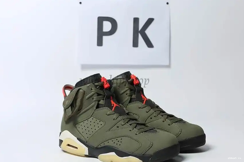 READY PK MATERIALS Scott Travis 6 Jordan GOD SHIP RETAIL TO Retro 0514